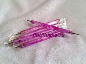 Дотс с пластиковой ручкой