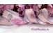 Лента тканевая "Шикарные цветы". 25мм